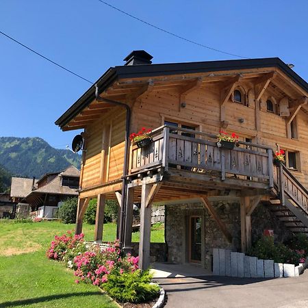 Chalet cosy et moderne vue montagnes Seytroux Eksteriør billede