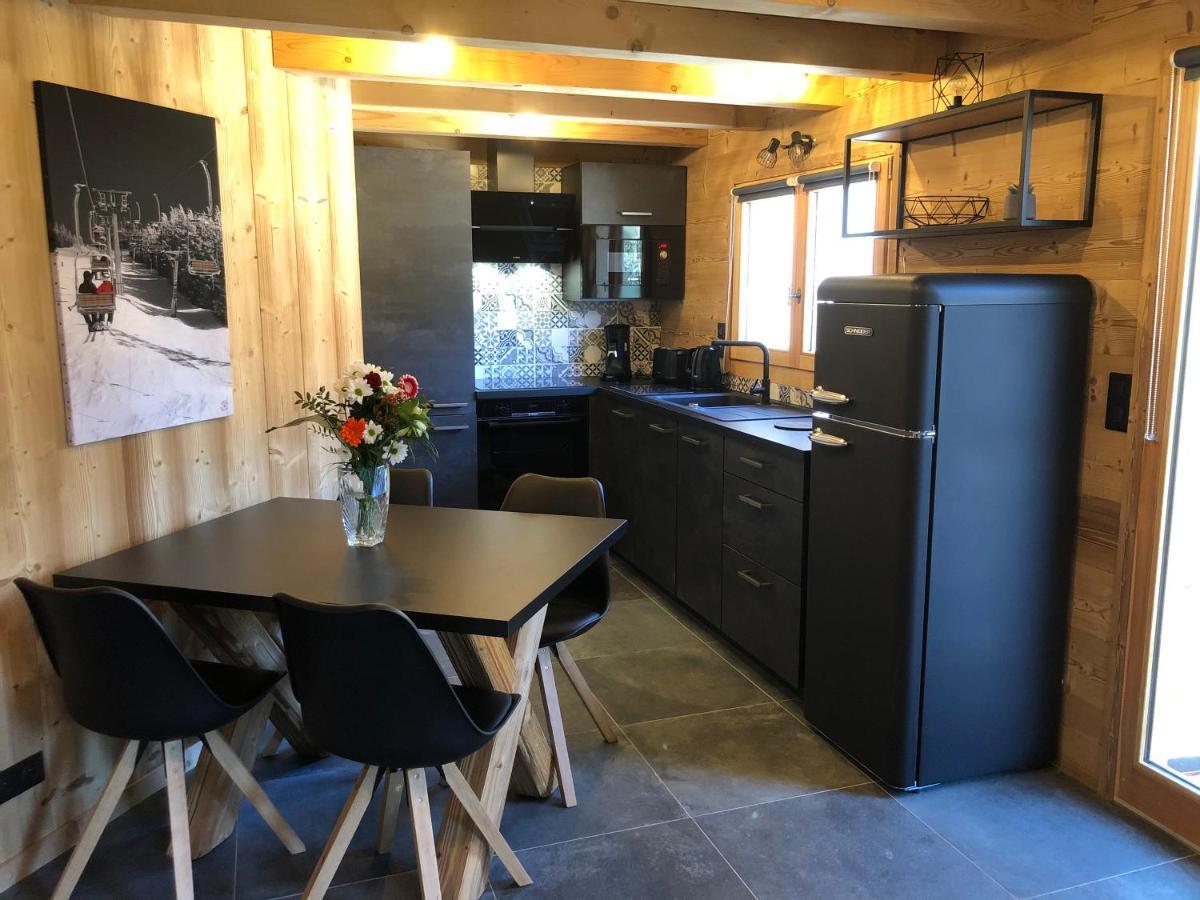 Chalet cosy et moderne vue montagnes Seytroux Eksteriør billede