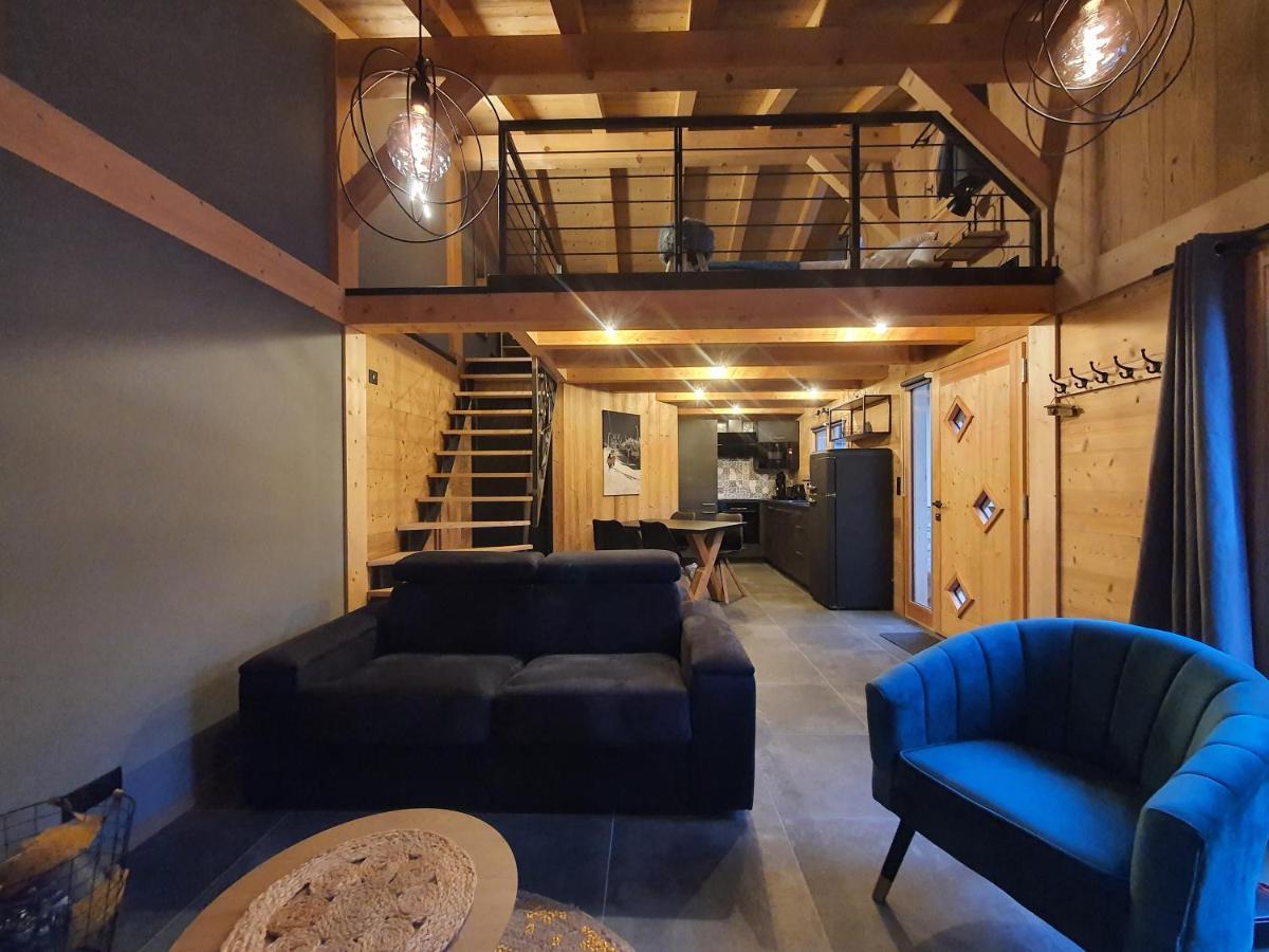 Chalet cosy et moderne vue montagnes Seytroux Eksteriør billede