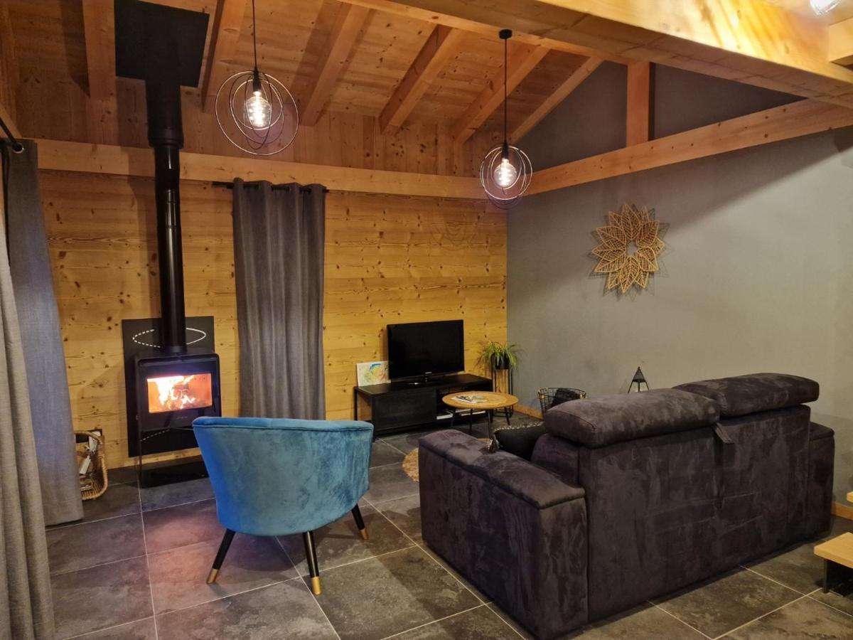 Chalet cosy et moderne vue montagnes Seytroux Eksteriør billede