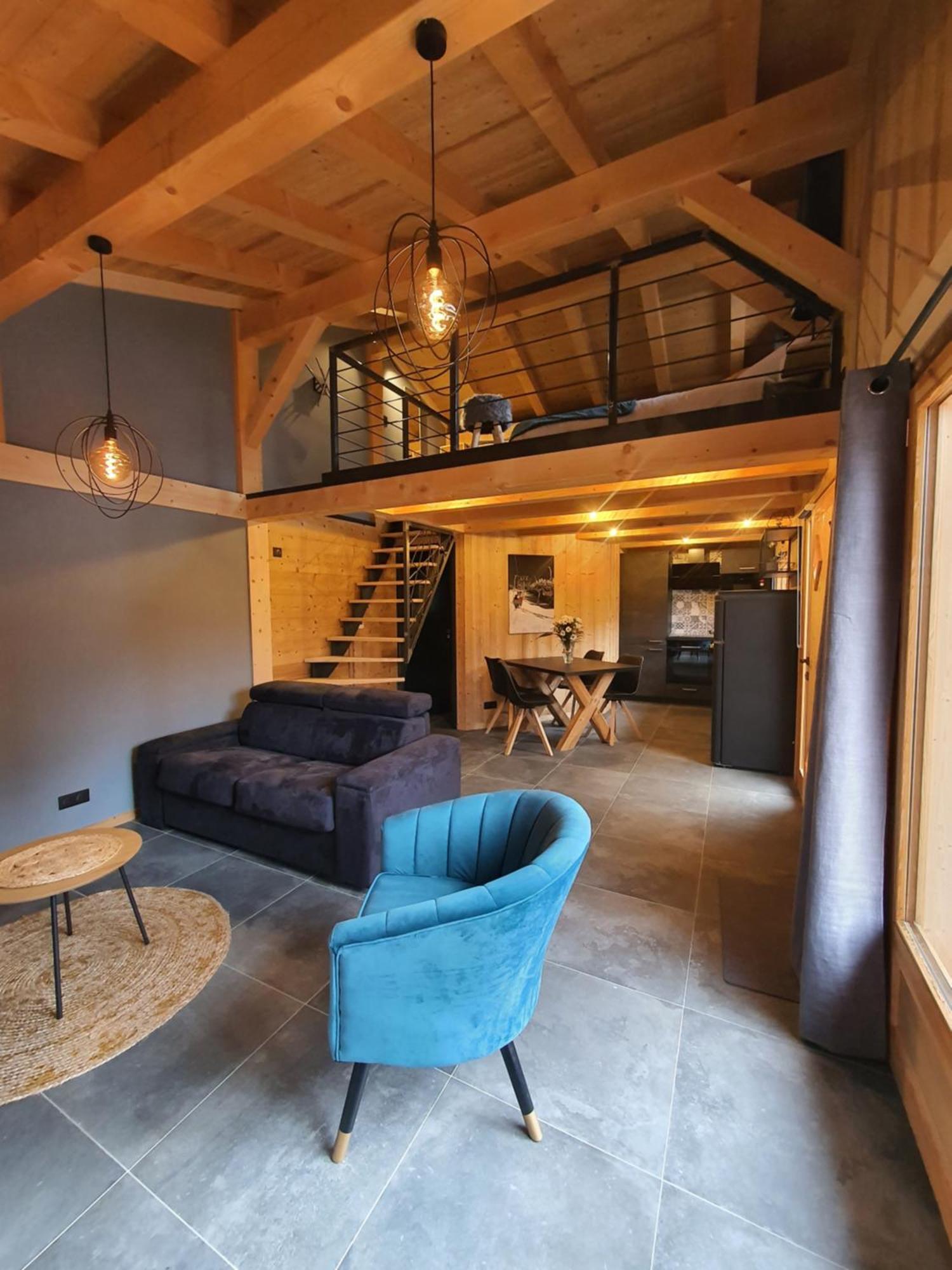 Chalet cosy et moderne vue montagnes Seytroux Eksteriør billede