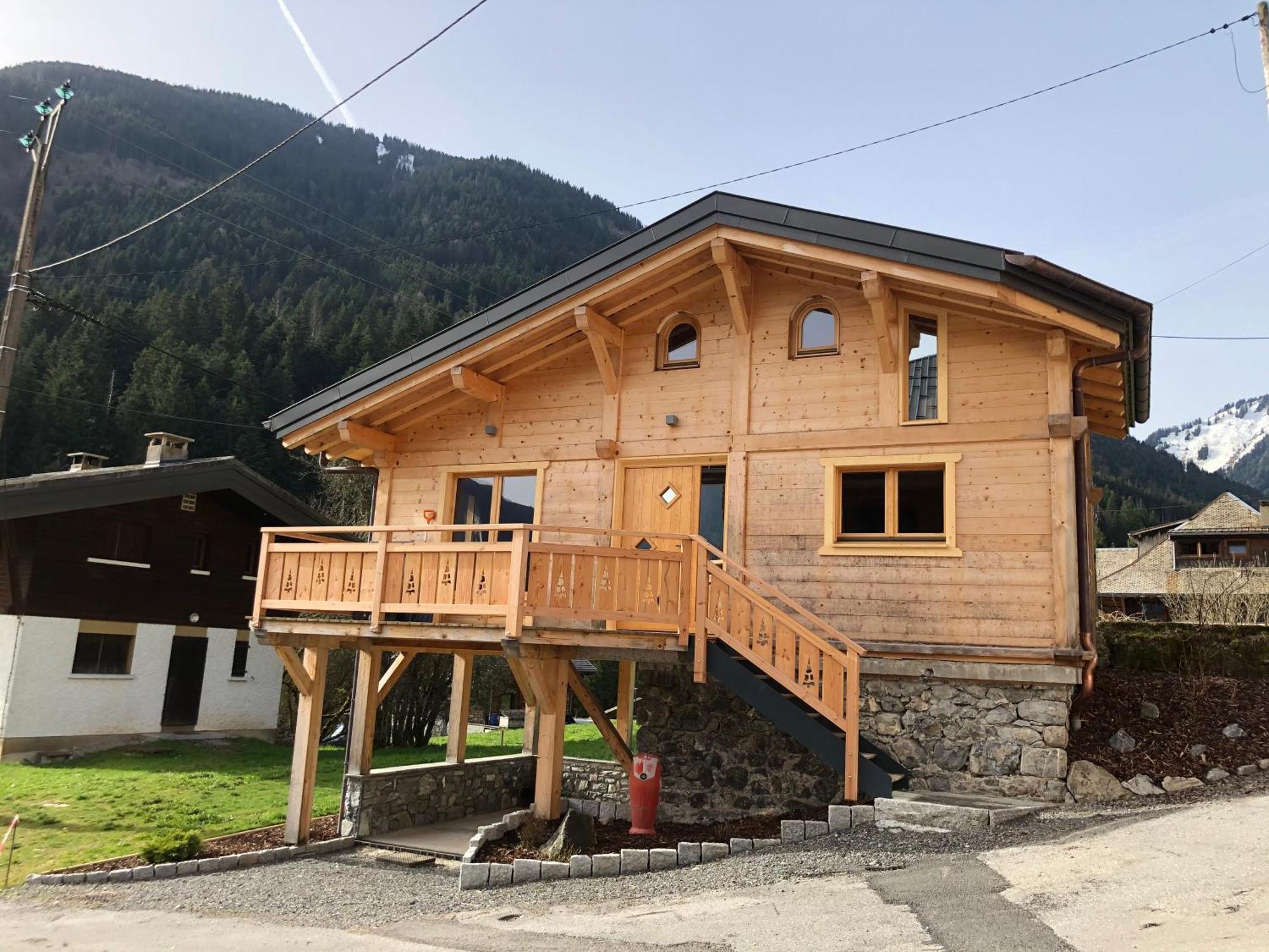 Chalet cosy et moderne vue montagnes Seytroux Eksteriør billede